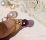 Золотой аксессуар ручной работы из жемчуга, металлическая подвеска, 10mm