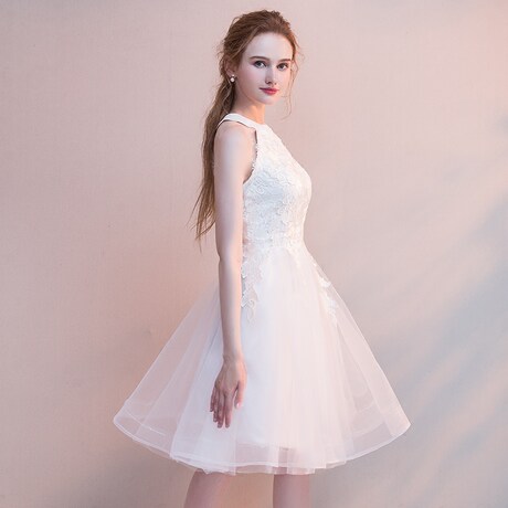 graduation mini dress