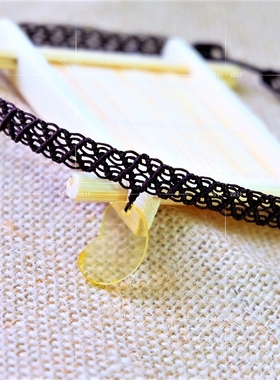 手工编织颈圈蕾丝天然diy材料包