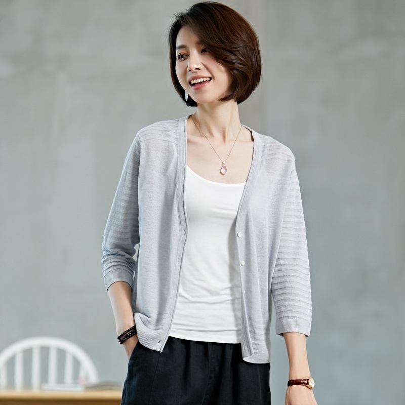  享永子毛针织衫