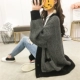 Áo len đỏ lưới nữ mùa thu 2019 mới sóng Hàn Quốc phiên bản áo len dệt kim cổ chữ V đan len xuân hè - Đan Cardigan áo len mỏng Đan Cardigan