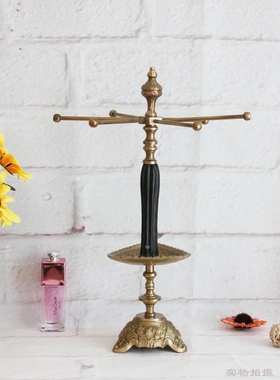 展示架卧室首饰架BY家居黄铜