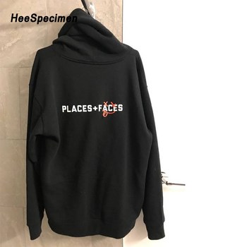 Places+faces X SW Joint Limited Edition pullover hooded sweatshirt PF hoodie saintwoods