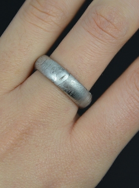 天铁陨石戒指阿勒泰铁陨石指环