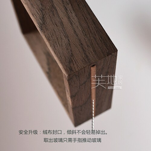 透明标本框 宝宝婴儿手足印泥双面玻璃相框 植物蝴蝶摆台挂墙纪念 - 图2