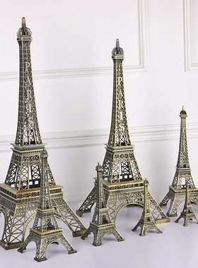 创意铁模型客厅巴黎埃菲尔铁塔