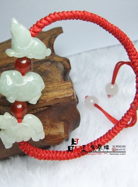 属虎人生肖猪三合六合红绳手链