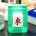 Phong cách pha lê thương hiệu Mahjong hướng Zhuang Đông Nam Tây Bắc Gió Zhuang Thương hiệu acrylic Còng tay trong suốt Hướng dẫn - Các lớp học Mạt chược / Cờ vua / giáo dục