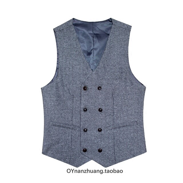 Casual vest, waistcoat, men's suit vest