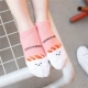 Rex Rabbit Vớ Mùa xuân và Mùa hè Hàn Quốc Vớ cotton Cartoon Vớ bông dễ thương Vớ gấu Vớ 3d Cartoon - Vớ bông