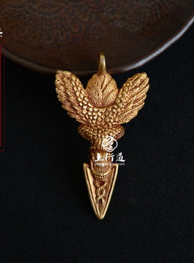 大鹏金翅鸟尼泊尔佛牌吊坠