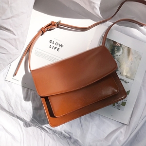 INCA复古邮差包英伦小方包