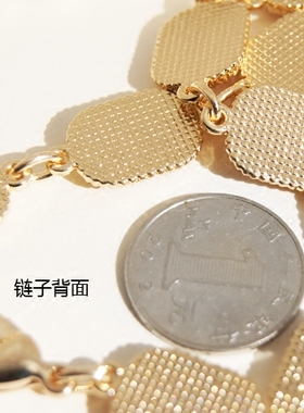 镶钻五金饰品链条玻璃宴会宝石