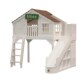 Creative bunk bed double height tree house children's furniture