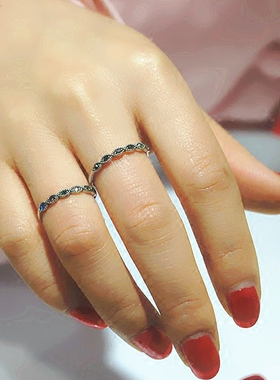 韩国配饰复古气息细致甜美戒指女