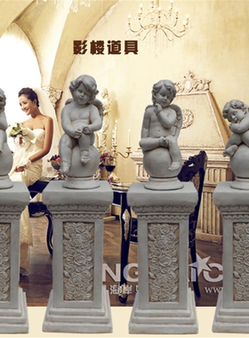 庭院人物现代时尚橱窗天使装饰品