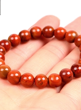 天然战国红玛瑙手串手链一物一图