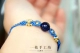 Blue AI macrame sáp dây hướng dẫn tự làm vòng tay vòng cổ chuỗi chuỗi bện vật liệu dây để gửi hướng dẫn - Vòng chân vòng chân nữ đẹp Vòng chân