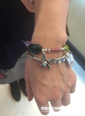 小众欧洲彩色宝石手链