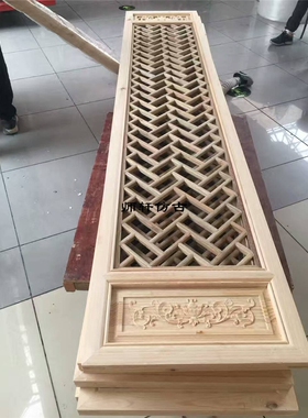 仿古门窗屏风隔断吊顶东阳木雕
