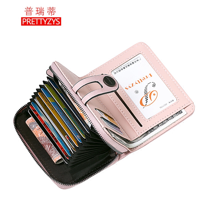 2018新款女短款学生卡包日韩小钱包 普瑞蒂箱包钱包