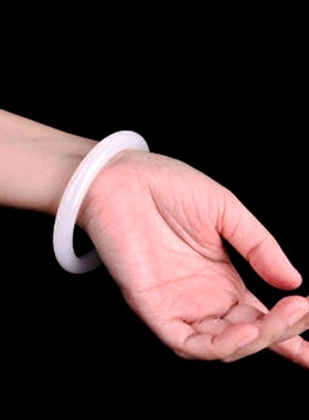 阿富汗白玉新疆羊脂级圆条手镯