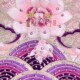 New high-end pink and purple sparkling theme Xiuhe clothing