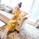 Retro nữ 2019 mùa thu mới váy dài hàng ngày thêu ren sườn xám váy đầm phụ nữ - Váy dài váy trắng dài Váy dài