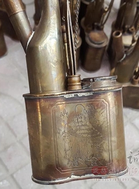 特价仿古风铜烟袋杂项收藏品摆件