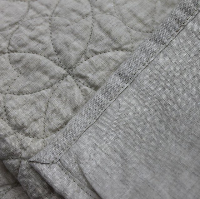 Pure linen lid was used by Xia Liang to be blanket blanket casual blanket bed cover, a pair of larvae clipped silk quilt