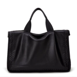 Плетеная барсетка, сумка на одно плечо для отдыха, из натуральной кожи