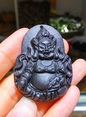 佛牌能量大气吊坠黄财神