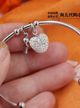 时尚风希腊饰品爱心开口女士手环