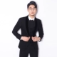 Kawasawa ban đầu phù hợp với vest nam Anh khóa ngựa nhỏ clip Slim vest thanh niên đen phù hợp với vest vest - Dệt kim Vest