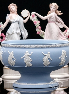 wedgwood丰收大碗陶瓷花盆聚宝盆