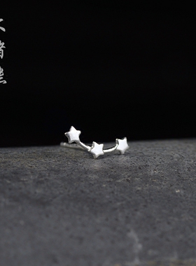 纯银耳钉欢乐颂同款