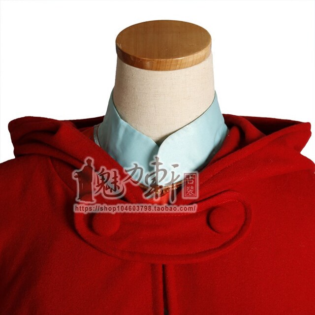 Master Wu Xin woolen ancient costume Yue Qiluo same style