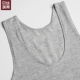 Mùa hè trung niên nam vest nam cotton trung niên mùa hè cha phù hợp với cha quần áo áo sơ mi nam tay ngắn - Áo vest cotton