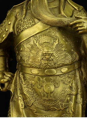 韦陀伽蓝武财神佛堂香薰桌面摆件