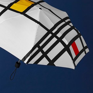 Mondrian White Mini Umbrella 蒙得里安折叠伞 美国 MoMA 出品