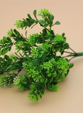 仿真绿植米兰草实木假装饰花艺
