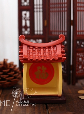 正品台湾妙工坊财神庙寺庙含神仙