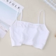 Mùa hè học sinh cotton sling ống hàng đầu chống phụ nữ quấn ngực chạm đáy bên trong đồ lót vest ngắn nữ trắng - Ống bra cho nàng lép Ống