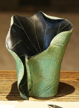 中式风笔筒书桌摆件教师节装饰品