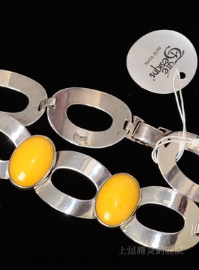 靓丽古典欧洲设计师925银项链