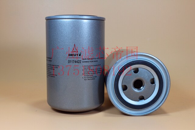 Deutz engine accessories 01174421 oil filter 01174422 diesel filter element BF6M1013