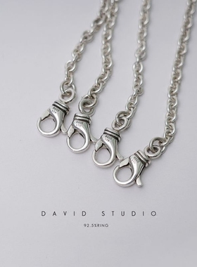 davidstudio925纯银同款情项链