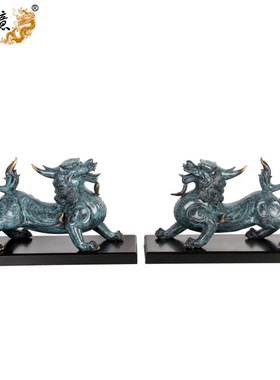 纯铜貔貅家居客厅办公室开业礼品