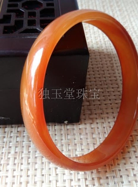 特大号男款墨绿玉手镯