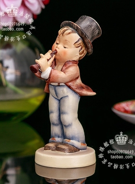 德国喜姆娃娃音乐家书房陶瓷摆件